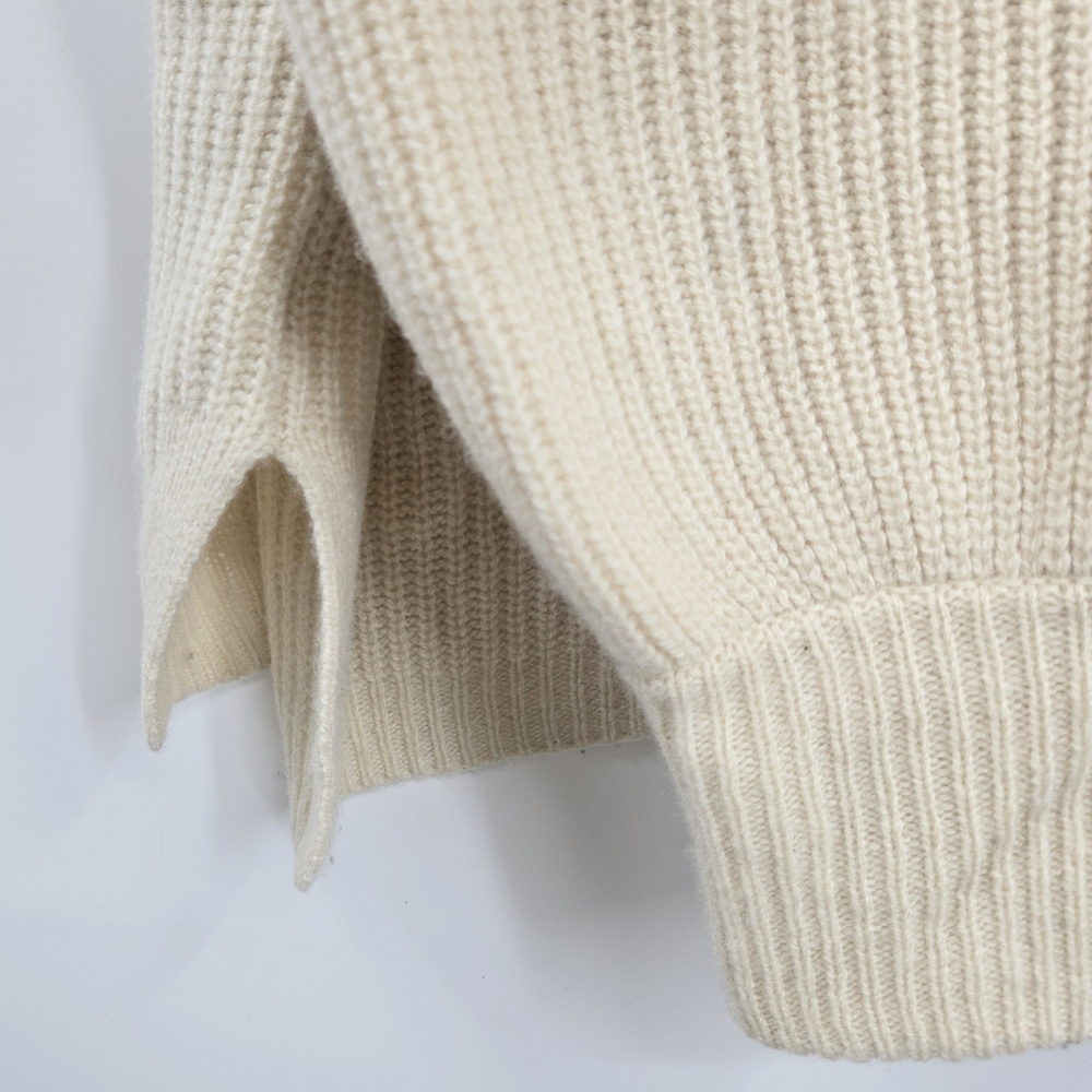 Madewell Sweater Fisherman reSourced Cashmere Ribbed - Picture 10 of 12
